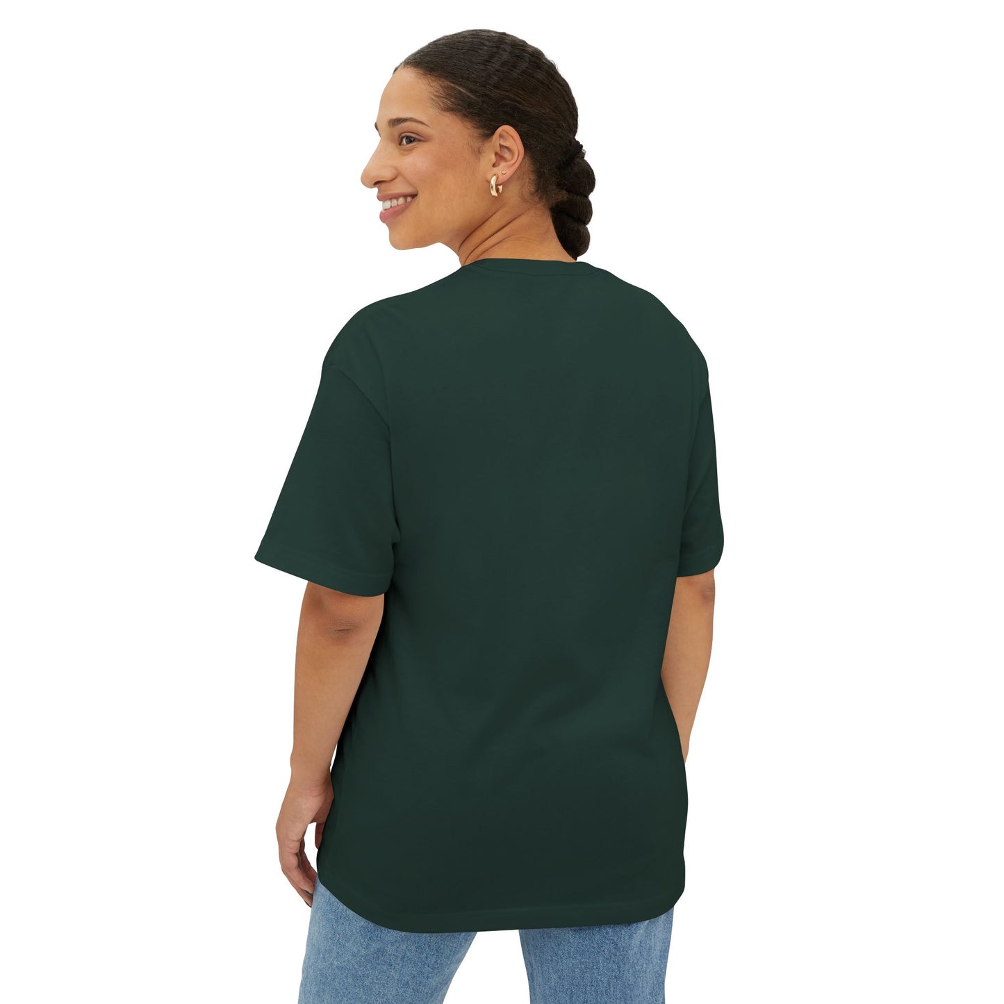 Inspirational Unisex Oversized Boxy Tee - "Even Broken Crayons Make a Beautiful Picture"
