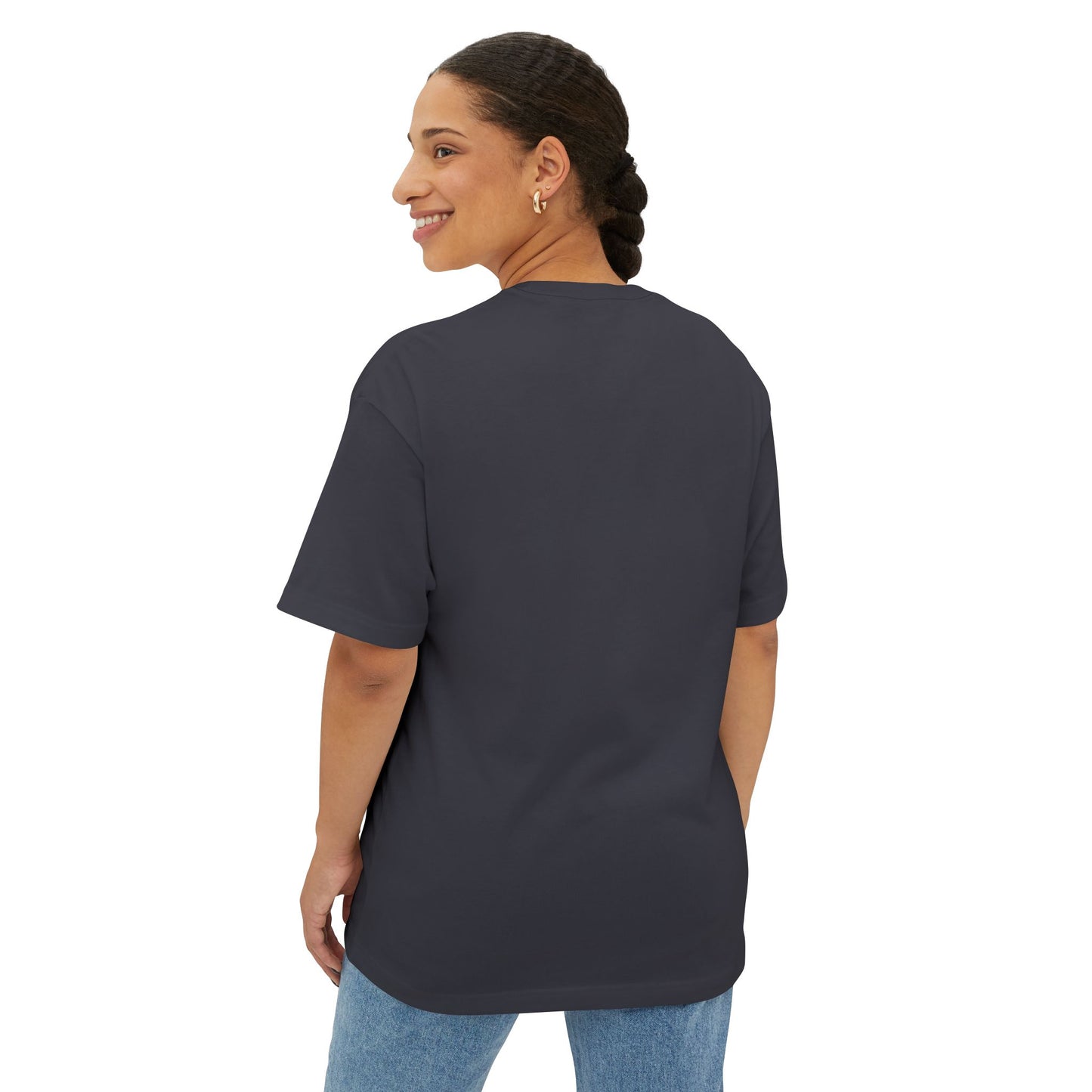 Inspirational Unisex Oversized Boxy Tee - "Even Broken Crayons Make a Beautiful Picture"