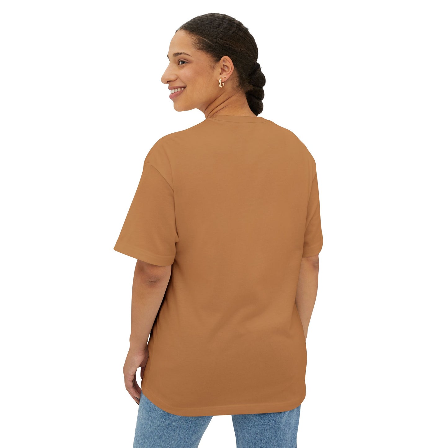 Inspirational Unisex Oversized Boxy Tee - "Even Broken Crayons Make a Beautiful Picture"